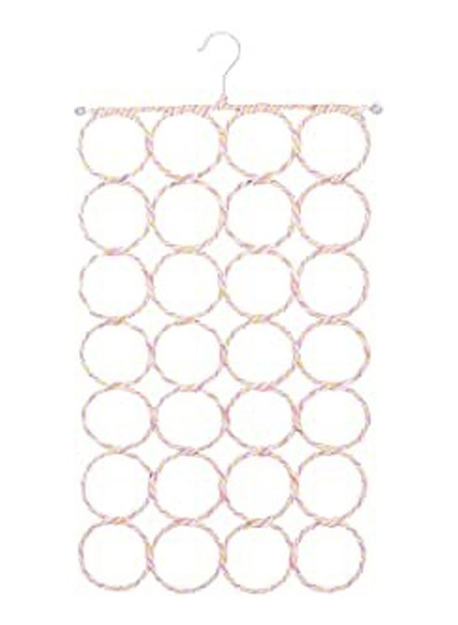 ماركة غير محددة Scarf Hanger Holder Organizer Pink 75X40cm 