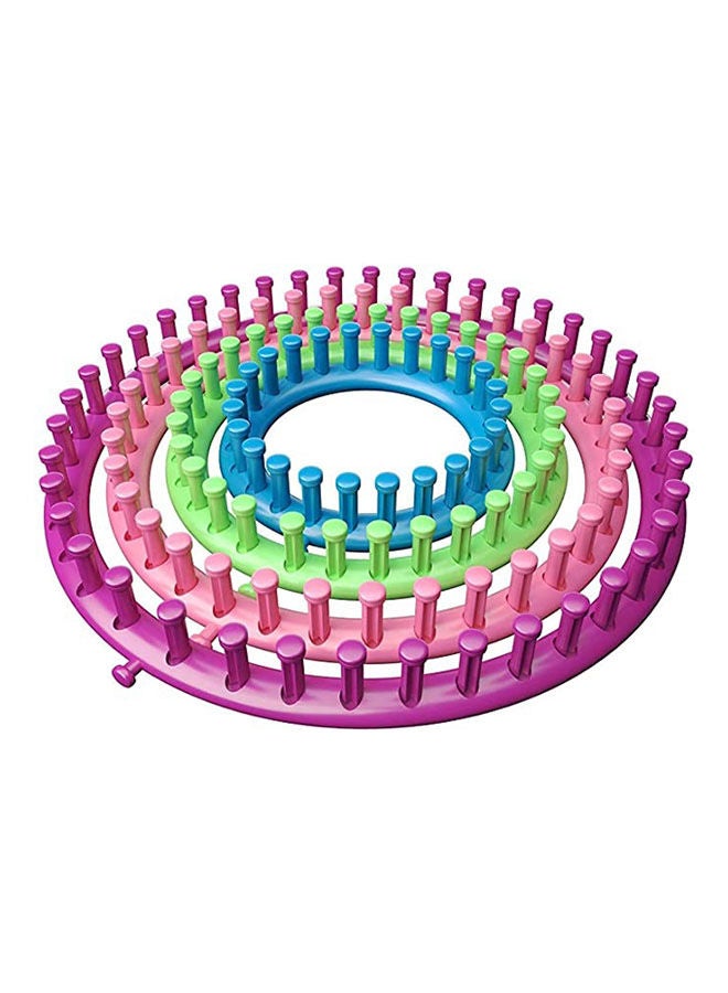 Generic Round Knitting Looms Set With Hook Needle Multicolour 