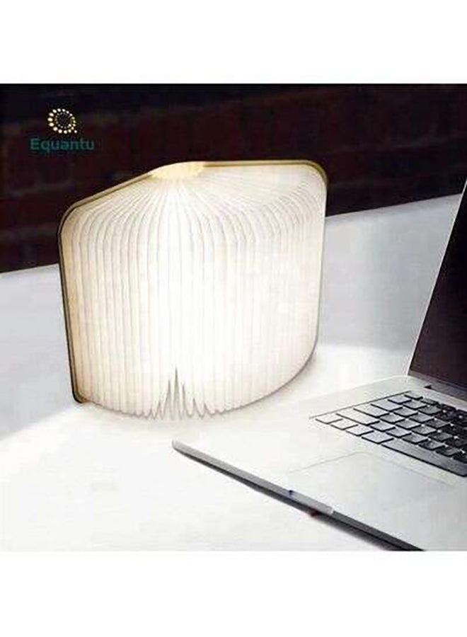 كروني مكبر صوت لتلاوة القرآن بإضاءة LED بشكل القرآن الكريم بني - Image 4