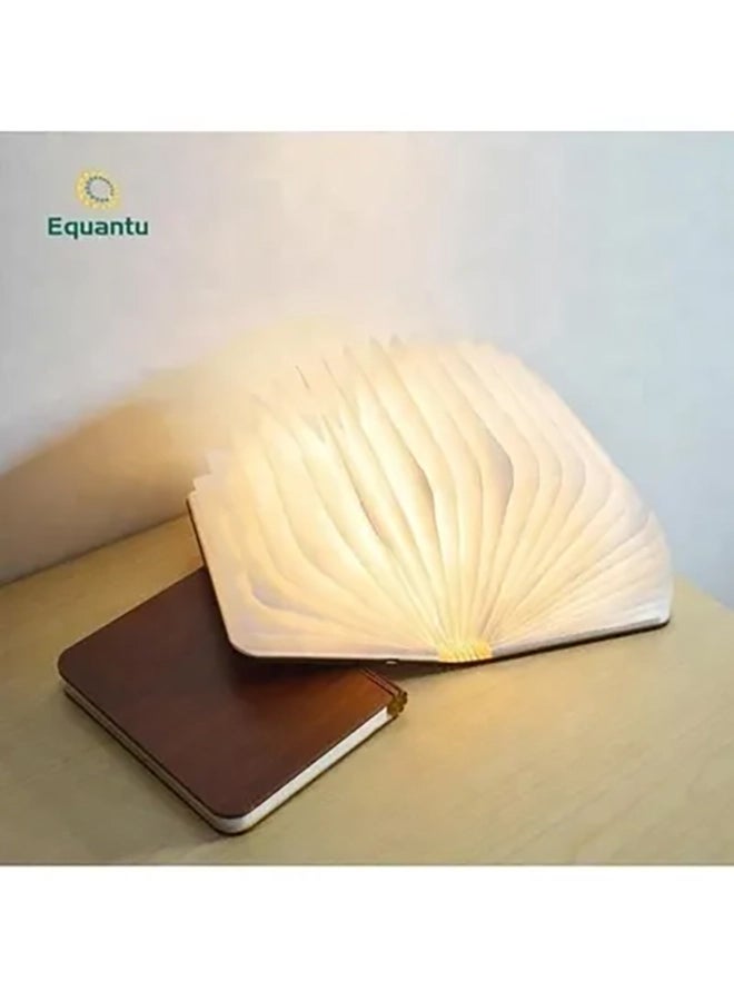 كروني مكبر صوت لتلاوة القرآن بإضاءة LED بشكل القرآن الكريم بني - Image 5