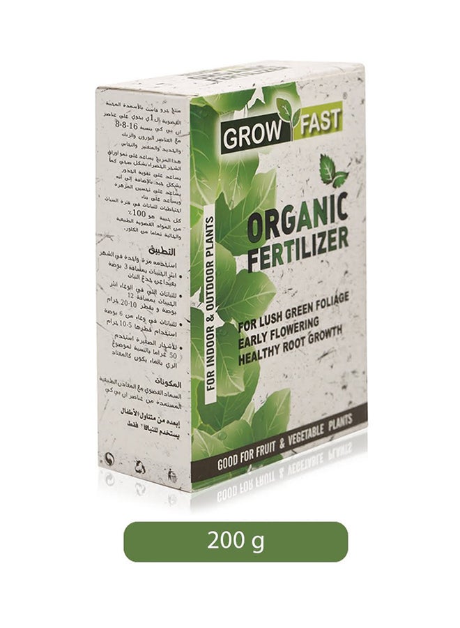 GROW FAST - Organic Fertilizer vegetables fruits and flower 200grams - Image 1