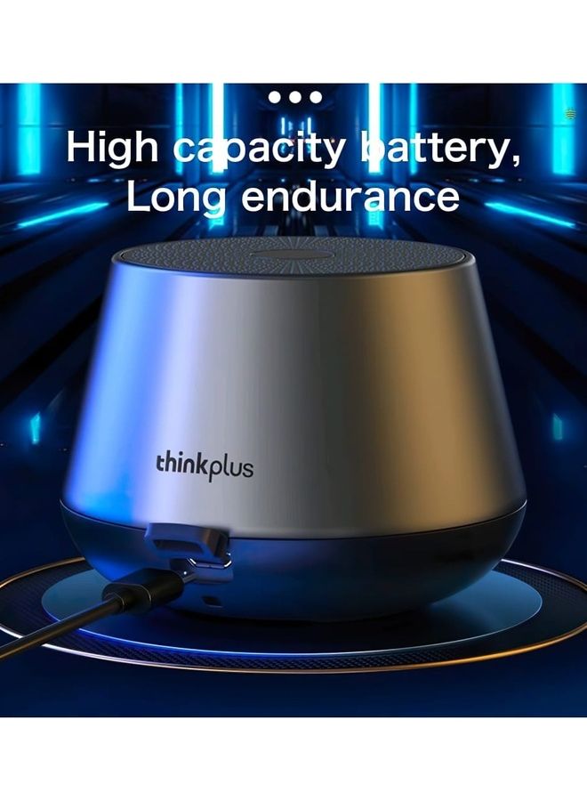 Lenovo - ThinkPlus K3 Pro Bluetooth Speaker Grey - Image 1