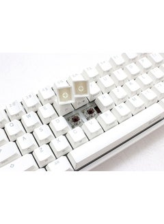 Ducky One 2 Mini White Red Switch Arabic layout Gaming Keyboard  - Image 5