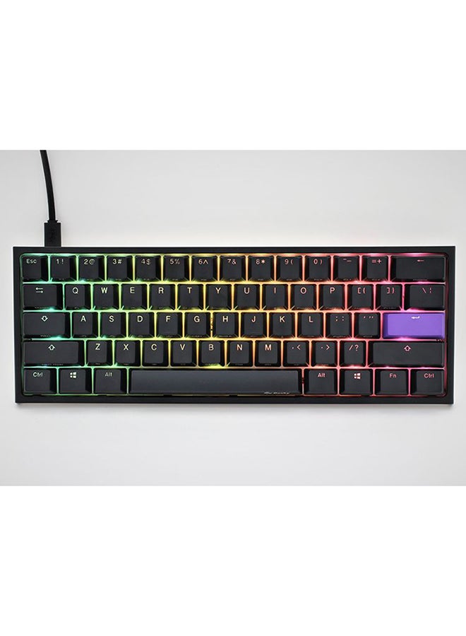 Ducky - One 2 Mini Red Switch Arabic layout Gaming Keyboard Multicolour - Image 1