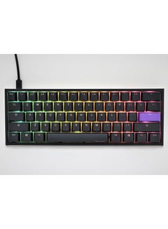 Ducky One 2 Mini Speed Silver Switch Arabic layout Gaming Keyboard  - Image 2
