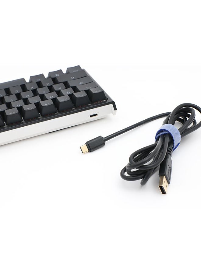 داكي لوحة مفاتيح للألعاب ون 2 ميني بمفاتيح بلون أزرق تدعم تنسيق اللغة العربية - Image 5