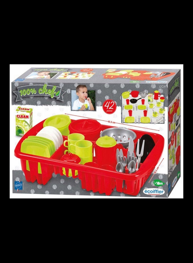 ecoiffier 42 Piece Kitchen Set