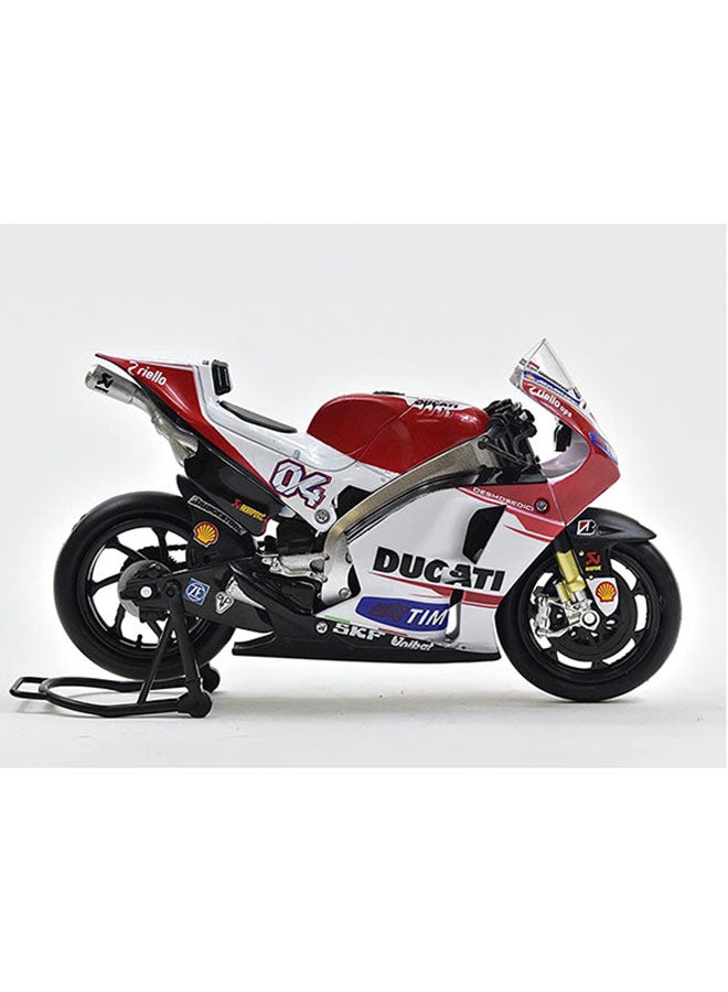 New-Ray Ducati Desmosedici Dovisoso No.4 Model Motorbike Multicolour - Image 4