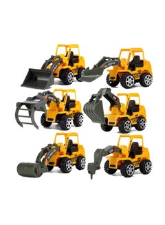 6-Piece Engineering Construction Forklift Truck Toy Set