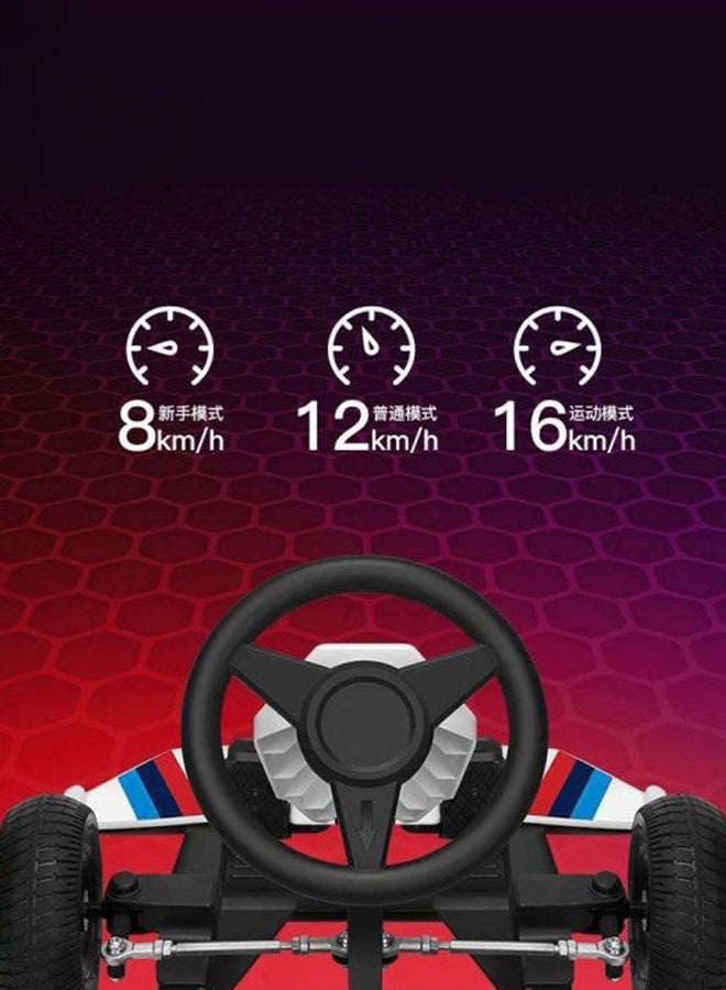 كول بيبي سيارة سباق كريزي كهربائية بـ4 عجلات متعدد الألوان 105x34x80سم - Image 5