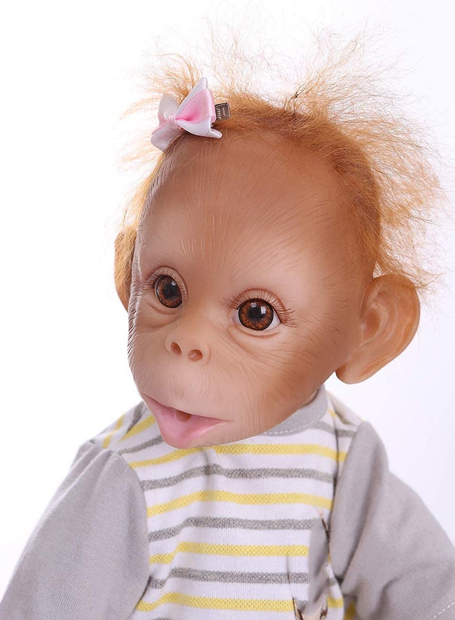 Generic - Decdeal Realistic Reborn Baby Monkey Doll 16inch - Image 1