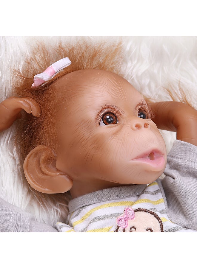 Generic - Decdeal Realistic Reborn Baby Monkey Doll 16inch - Image 1