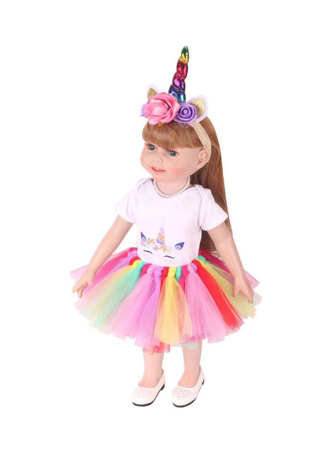 MissTiara Doll's Unicorn Princess Dress Set  - Image 4