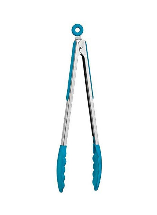 Bbq Tongs Handle Utensil 1Pc Kitchen Cooking Serving Salad Multicolour