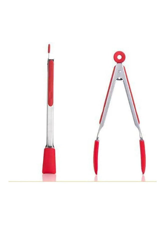 Bbq Tongs Lock Design Barbecue Clip Clamp Food Tongs Cover Handle Kitchen Tongs Multicolour
