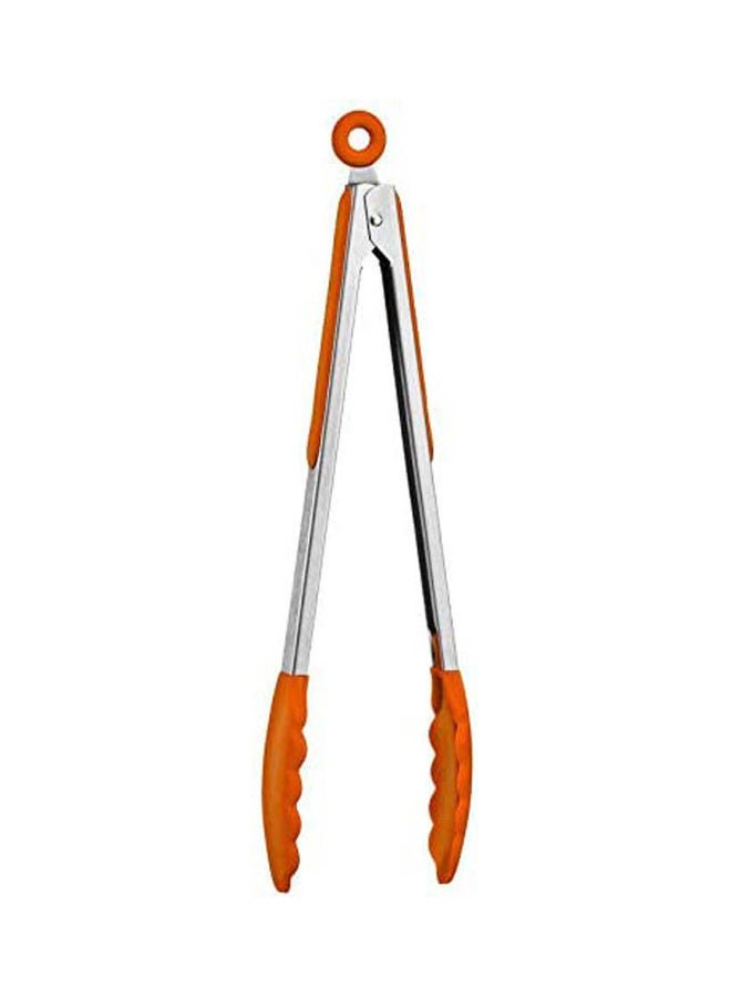 Bbq Tongs Handle Utensil 1Pc Kitchen Cooking Serving Salad Multicolour