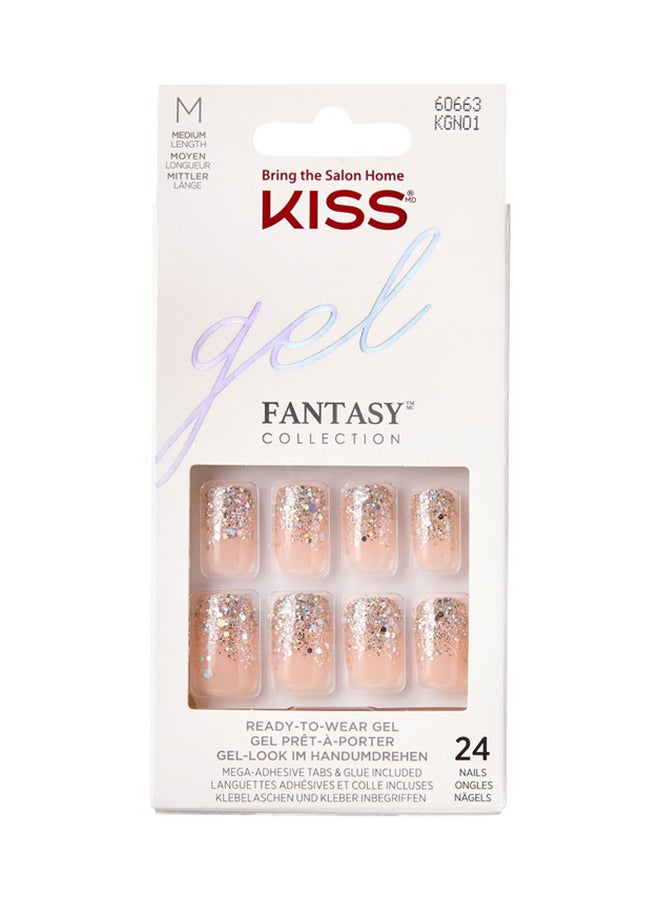 KISS Gel Fantasy Ready-To-Wear Gel Nails Fantasy  - Image 1