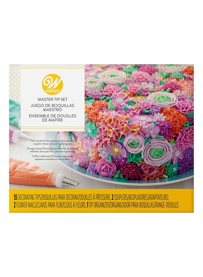 Wilton 55-Piece Master Tip Set Silver - Image 4