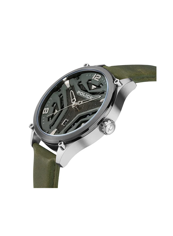 بوليس Flaunt your style with this remarkable watch from Police featuring a unique design that lends charisma to your personality.