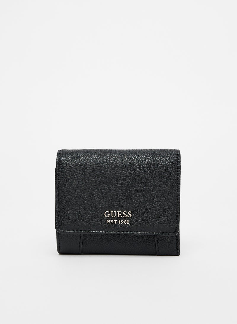 GUESS - Naya Small Trifold Wallet Black - Image 1