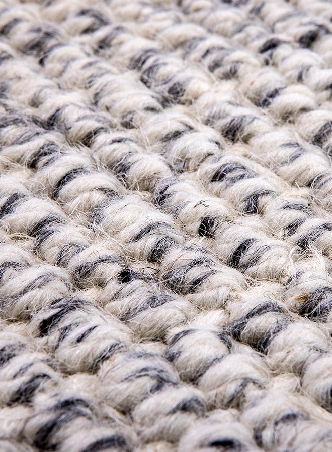 ebb & flow - Wool Rug Unique Luxury Quality Material For The Perfect Stylish Home  Soft And Comfort Level And Stuff  WBJ-7700 -5'X8' Grey - Image 1