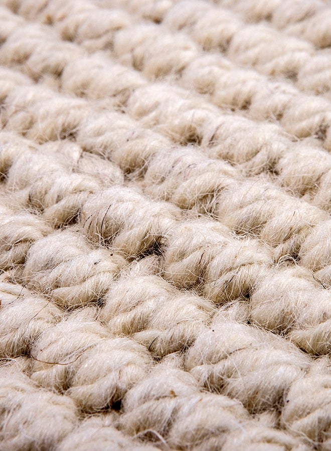 ebb & flow - Wool Rug Unique Luxury Quality Material For The Perfect Stylish Home  Soft And Comfort Level And Stuff  WBJ-7701 -5'X8' Beige - Image 1