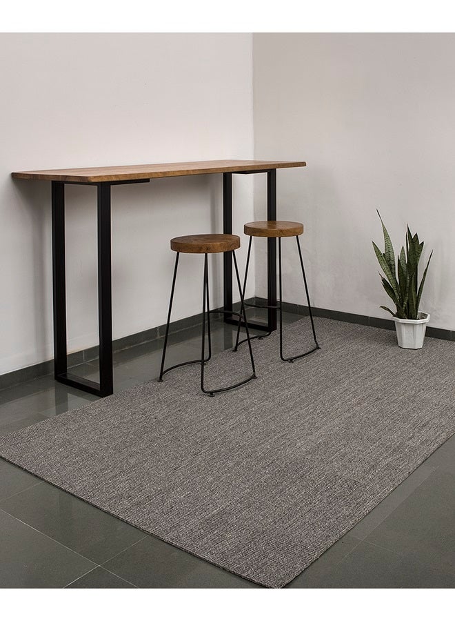 ebb & flow - Sisal Rug  Unique Luxury Quality Material For The Perfect Stylish Home  Soft And Comfort Level And Stuff SLB1+1 Grey Mix - 3'X5' Grey - Image 1