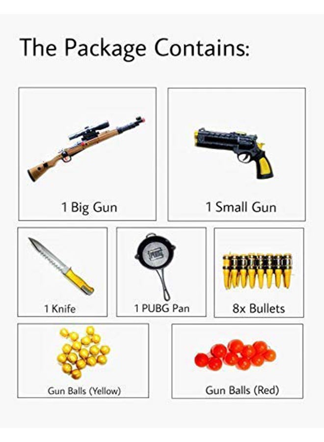 FunBlast PUBG Themed Gun Toys Set - Image 4