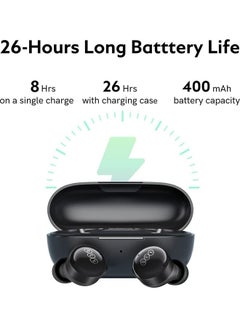 QCY T17 True Wireless Earbuds Black  - Image 3
