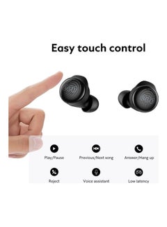 QCY T17 True Wireless Earbuds Black  - Image 4
