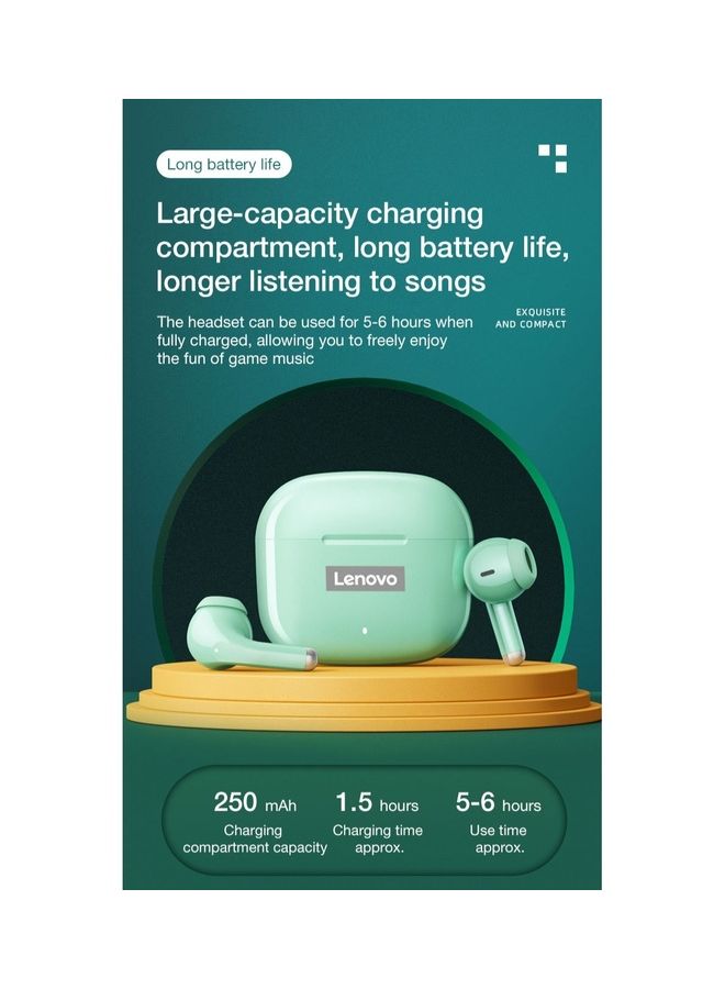 Lenovo Thinkplus LivePods TWS Wireless Bluetooth Earphone Noise Cancelling Earbuds Gaming Sports Headset  - Image 3