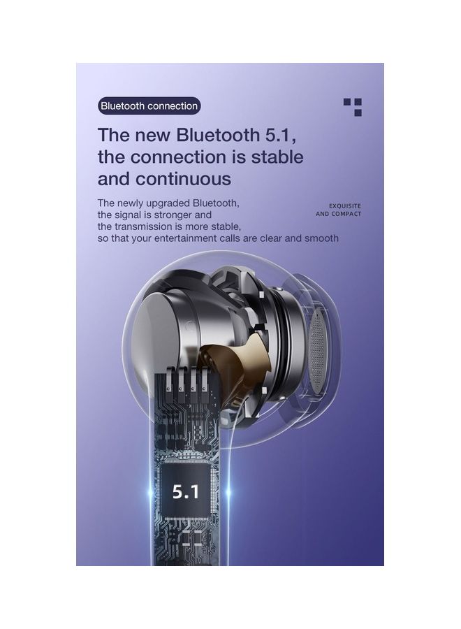 Lenovo Thinkplus LivePods TWS Wireless Bluetooth Earphone Noise Cancelling Earbuds Gaming Sports Headset  - Image 4