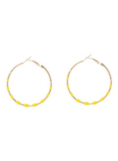 R&B Metallic Hoop Earrings  - Image 1