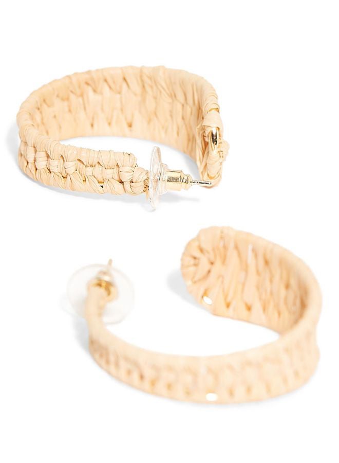 R&B Metallic Hoop Earrings  - Image 2