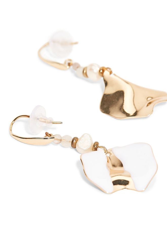 R&B - Embellished Dangling Earrings With Pushback Closure - Image 1
