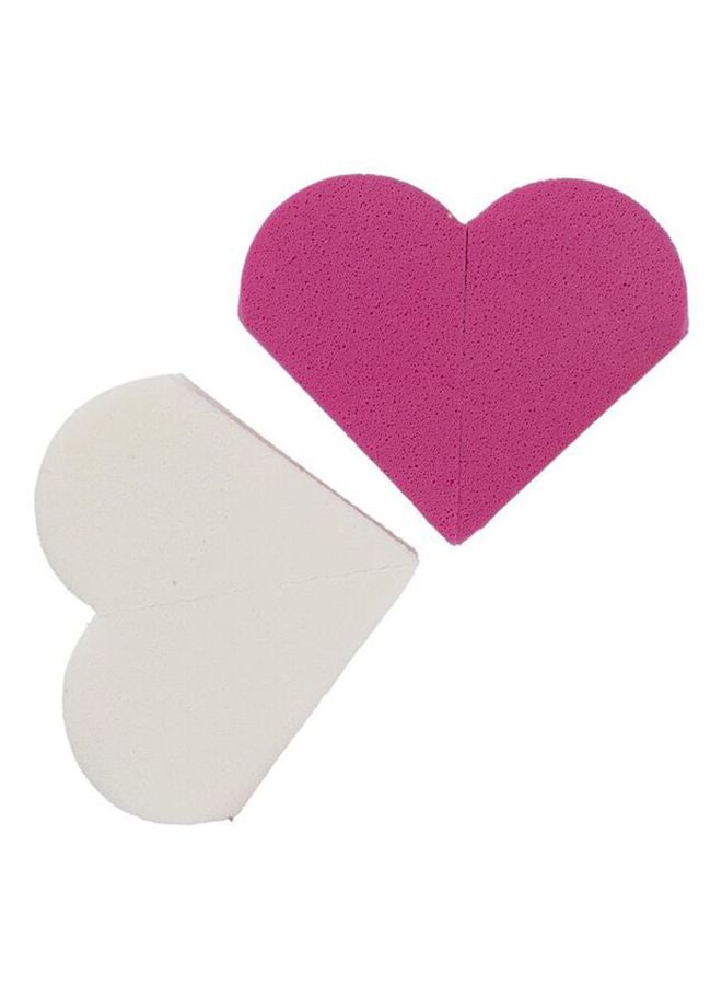Hema - 4-Piece Make-Up Blending Sponge Set White, Pink - Image 1