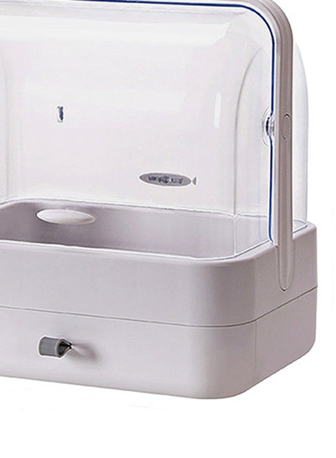 Amal - Portable Cosmetic Storage Box White - Image 1