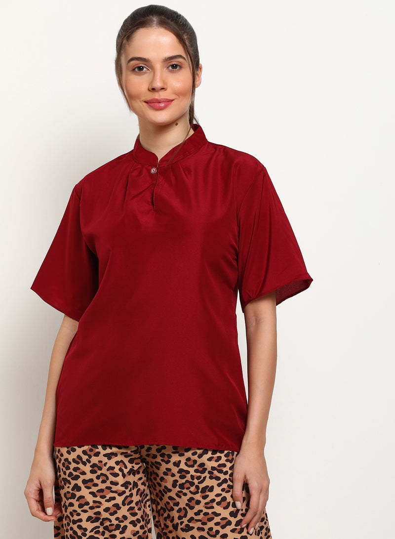Blue Saint Stylish Casual Top Black  - Image 1