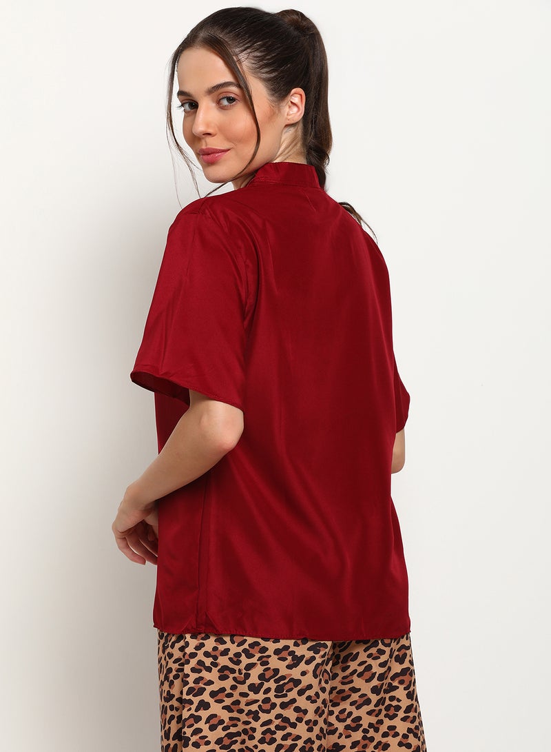 Blue Saint Stylish Casual Top Black  - Image 2