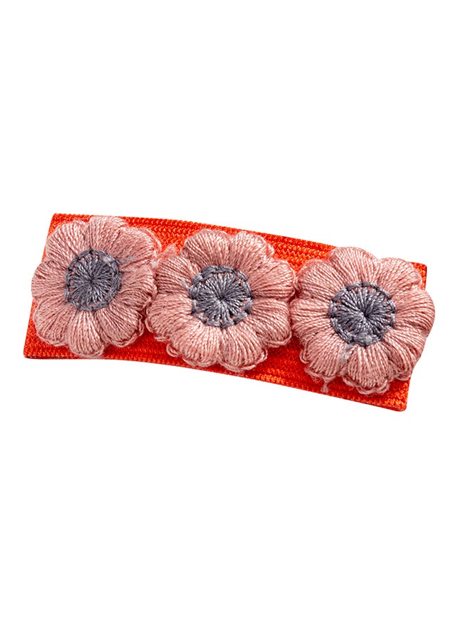 Aila - Flower Pattern Hair Clip - Image 1