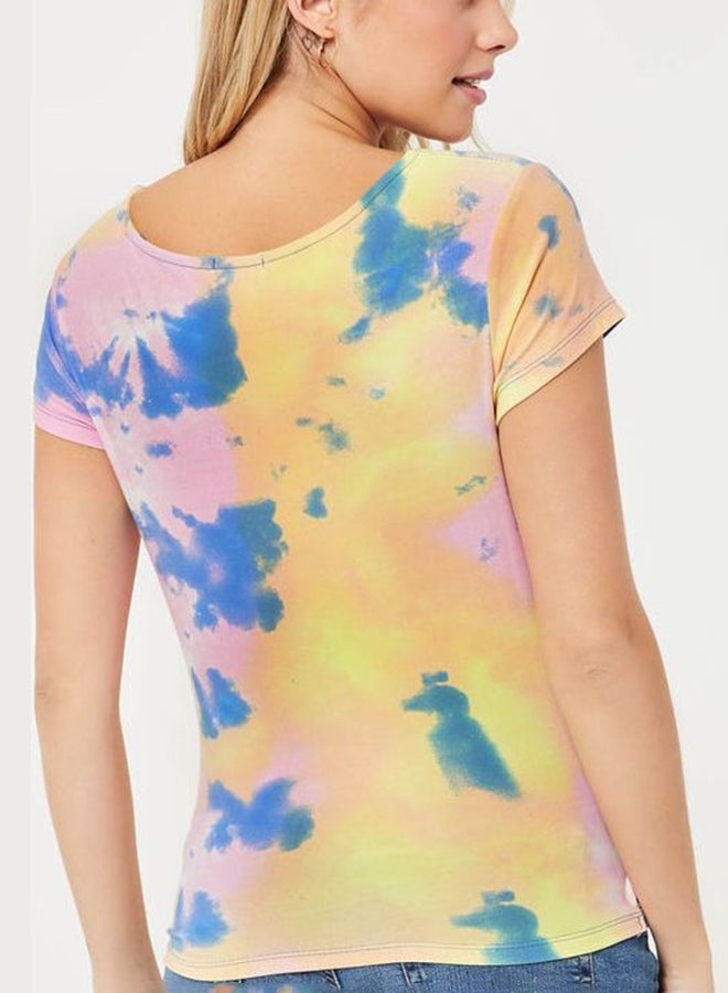 Printed Casual T-Shirt Multicolour - v1651842418/N47565190V_2