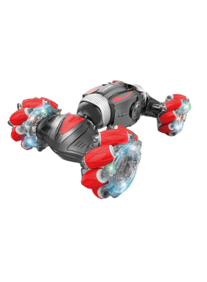 mumbo Jumbo - 1:16 Oblique Wheel Stunt Remote Control Car With Hand Sensor Watch Remote Control, With 360 Degree Rotation And Flip, High Speed 29 x 18 x 8cm - Image 1