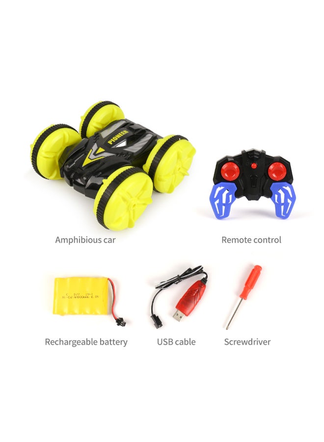 mumbo Jumbo - 1:16 Double-Sided Amphibious Stunt Car With  2.4 Ghz Frequency Band Remote Control, Feature Include's 360 Degree Rotation And Flip, High Speed 20.5 x 20 x 9.5cm - Image 1