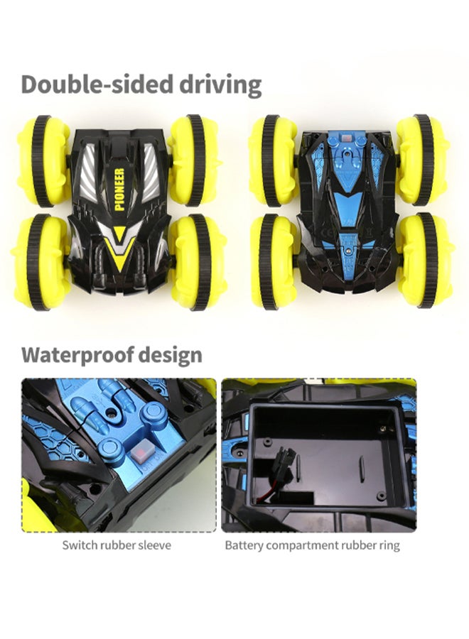 mumbo Jumbo - 1:16 Double-Sided Amphibious Stunt Car With  2.4 Ghz Frequency Band Remote Control, Feature Include's 360 Degree Rotation And Flip, High Speed 20.5 x 20 x 9.5cm - Image 1
