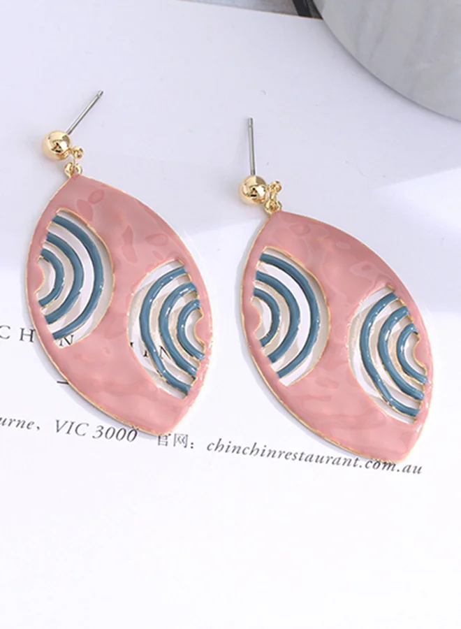 XIMI VOGUE Pink Vacation Dangle Earrings