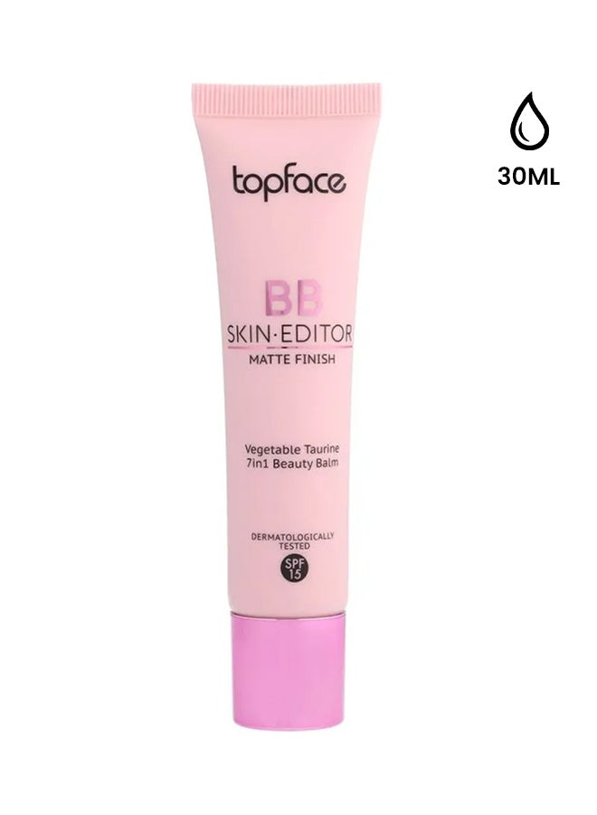 topface Skin Editor Matte Finish BB Cream SPF15 Beige  - Image 1
