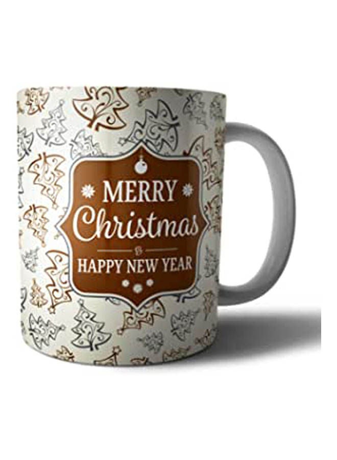 Ceramic Mug Merry Christmas Multicolour