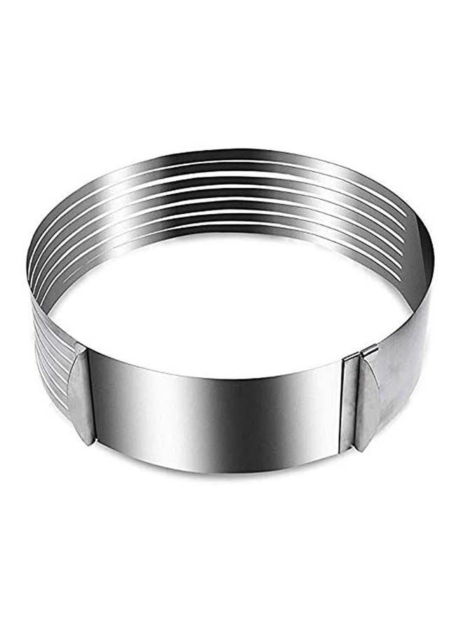 Cake Layer Slicer Ring Silver - Image 2