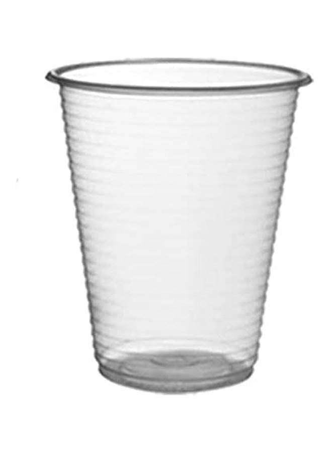 Disposable Cups - 100 Pcs Clear 180ml 