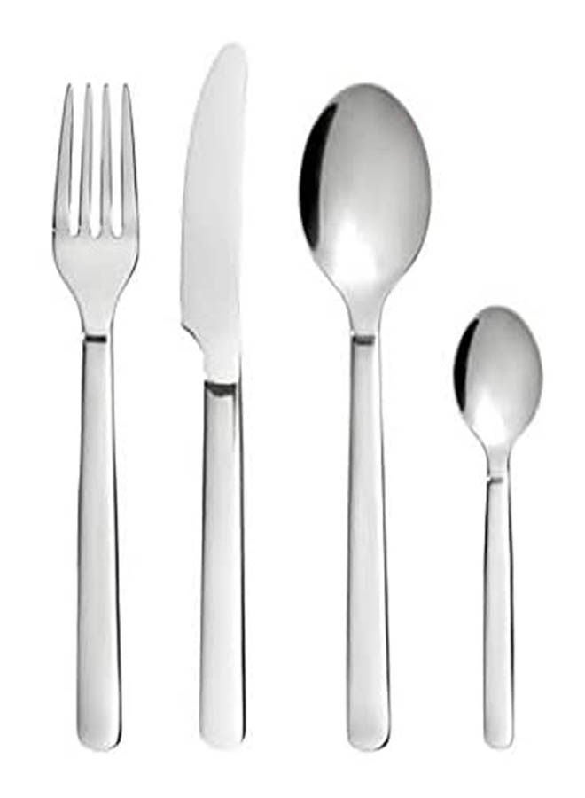 Cutlery Set 24 Pieces Silver  - Image 1